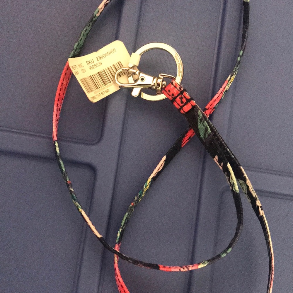 Vera Bradley floral bring Lanyard